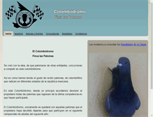 Tablet Screenshot of colombodromo.com